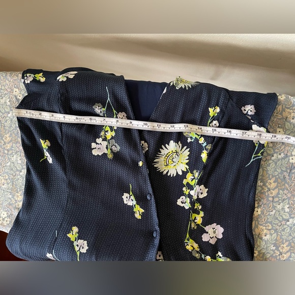 Free People Lost In You Midi Low High Floral Dress Large - Picture 9 of 11